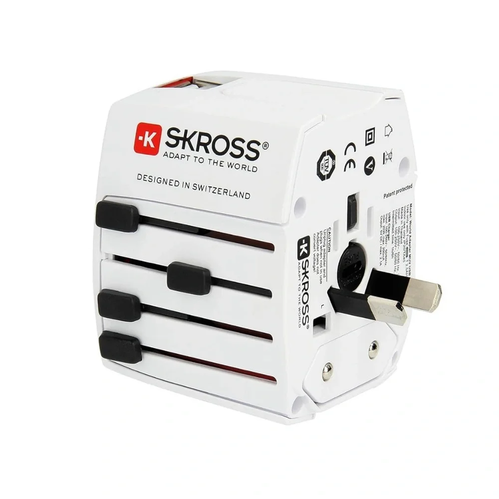 New SKROSS World Travel adaptor MUV USB AC65PD